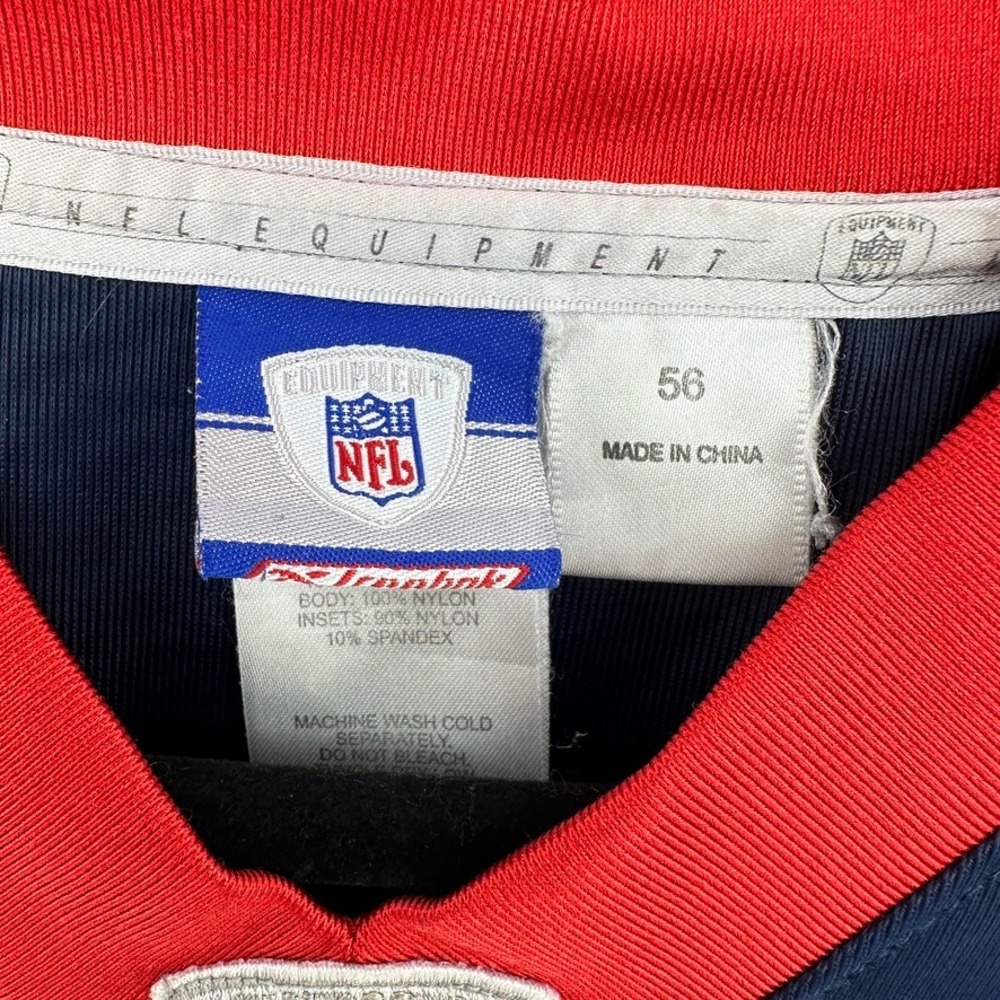 Y2K Houston Texans David Carr Reebok On Field Jersey Navy Blue SZ 56 3XL VTG - Picture 7 of 10